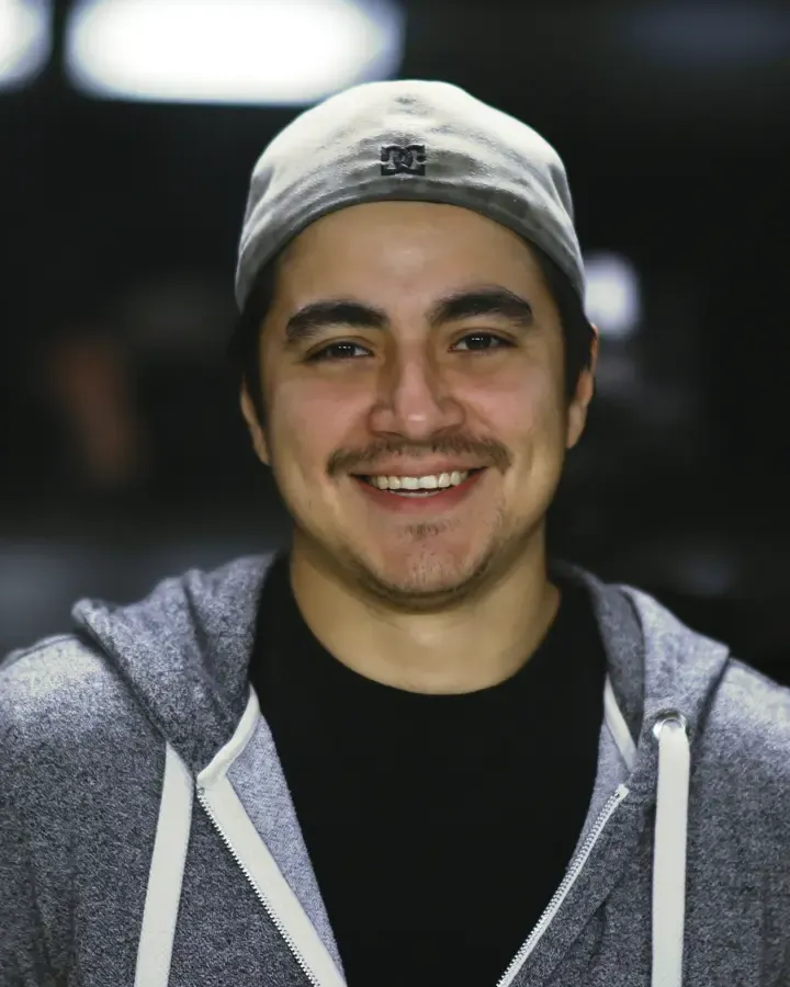 Portrait of Jaime Gonzalez Jr smiling
